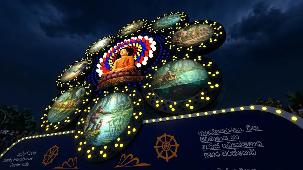 Poya Night Lantern Release