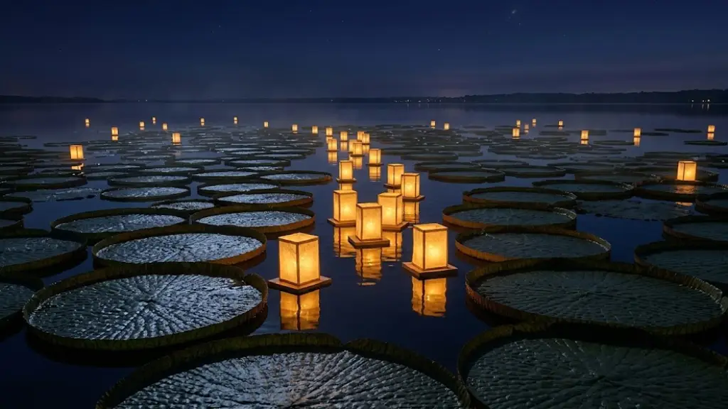Poya Night Lantern Release